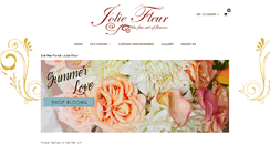 Desktop Screenshot of joliefleurdelmar.com